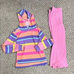 🍀5/$20 Colorful Striped Kids Matching Set